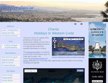Tablet Screenshot of chania-crete-greece.com